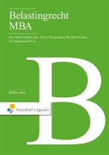 Samenvatting: Belastingrecht Mba 2013  | 9789001831653 | Noordhoff Uitgevers B V Afbeelding van boekomslag