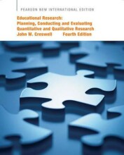 Samenvatting Educational Research Planning, Conducting and Evaluating Quantitative and Qualitative Research Afbeelding van boekomslag