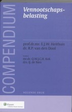 Samenvatting: Compendium Van De Vennootschapsbelasting | 9789013071924 | Rudolf Pieter van den Dool Afbeelding van boekomslag