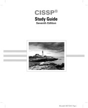 Samenvatting: Cissp (Isc)2 Certified Information Systems Security Professional Official Study Guide | 9781119042716 | James M Stewart, et al Afbeelding van boekomslag