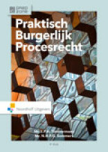 Samenvatting Praktisch burgerlijk procesrecht Afbeelding van boekomslag