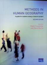 Samenvatting Methods in Human Geography A Guide for Students Doing a Research Project Afbeelding van boekomslag