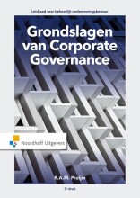 Samenvatting: Grondslagen Van Corporate Governance | 9789001889395 | R A M Pruijm Afbeelding van boekomslag