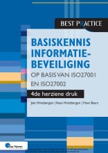 Samenvatting: Basiskennis Informatiebeveiliging Op Basis Van Iso27001 En Iso27002 – 4De... | 9789401809924 | Jule Hintzbergen, et al Afbeelding van boekomslag