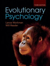Samenvatting: Evolutionary Psychology | 9781107044647 | Lance Workman, et al Afbeelding van boekomslag