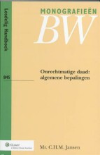 Samenvatting Onrechtmatige daad algemene bepalingen Afbeelding van boekomslag