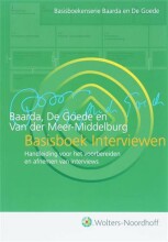 Samenvatting Basisboek Interviewen - Handleiding voor het voorbereiden en afnemen van interviews Afbeelding van boekomslag