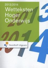 Samenvatting Wetteksten Hoger Onderwijs 2013-2014 Afbeelding van boekomslag