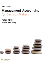 Samenvatting: Management Accounting For Decision Makers | 9780273731528 | Peter Atrill, et al Afbeelding van boekomslag