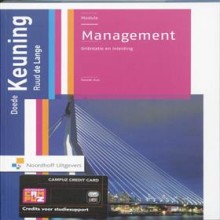 Samenvatting: Management: Orientatie En Inleiding | 9789001790912 | Doede Keuning, et al Afbeelding van boekomslag