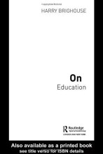 Samenvatting: On Education | 9780415327909 | Harry Brighouse Afbeelding van boekomslag