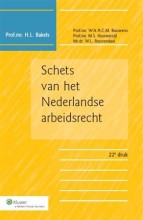 Samenvatting: Schets Van Het Nederlandse Arbeidsrecht | 9789013113389 | Uitgeverij Kluwer Bv Afbeelding van boekomslag