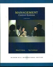 Samenvatting Management control systems Afbeelding van boekomslag