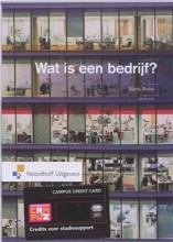 Samenvatting Wat is een bedrijf? Afbeelding van boekomslag