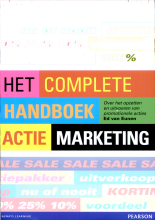 Samenvatting Het Complete handbook Actiemarketing Afbeelding van boekomslag