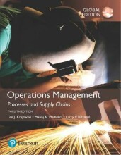 Summary Operations Management Processes and Supply Chains, Global Edition Book cover image