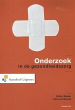 Samenvatting Onderzoek in de gezondheidszorg Afbeelding van boekomslag