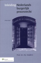 Samenvatting: Inleiding Nederlands Burgerlijk Procesrecht | 9789013095562 | H J Snijders Afbeelding van boekomslag