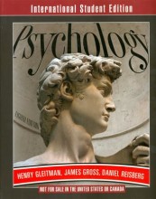 Samenvatting: Psychology | 9780393116823 | Henry Gleitman, et al Afbeelding van boekomslag
