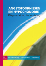 Samenvatting Angststoornissen en hypochondrie Diagnostiek en behandeling Afbeelding van boekomslag