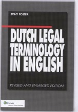 Samenvatting: Dutch Legal Terminology In English | 9789013064179 | Tony Foster Afbeelding van boekomslag