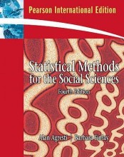 Samenvatting Statistical Methods For The Social Sciences Afbeelding van boekomslag