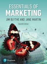 Summary Essentials of Marketing Book cover image