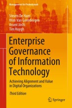 Samenvatting: Enterprise Governance Of Information Technology Achieving Alignment And Value In... | 9783030259181 | Steven De Haes Afbeelding van boekomslag