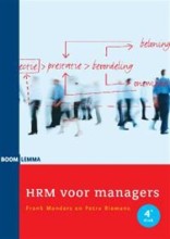 Samenvatting: Hrm Voor Managers | 9789047301424 | Frank Manders, et al Afbeelding van boekomslag