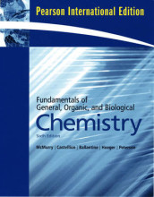 Samenvatting Fundamentals of general, organic, and biological chemistry. Afbeelding van boekomslag