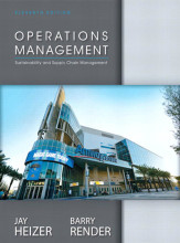 Samenvatting: Operations Management | 9780133148787 | Jay Heizer, et al Afbeelding van boekomslag