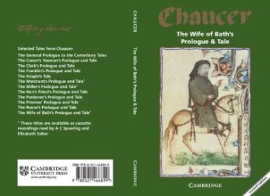 Summary: The Wife Of Bath's Prologue & Tale From The Canterbury Tales | 9780521466899 | Geoffrey Chaucer, et al Book cover image