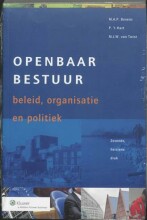 Samenvatting Openbaar bestuur : beleid, organisatie en politiek Afbeelding van boekomslag