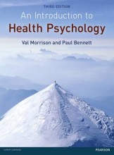 Samenvatting: Introduction To Health Psychology | 9780273735199 | Val Morrison, et al Afbeelding van boekomslag