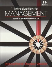 Samenvatting: Management | 9780470646243 | John R Schermerhorn, et al Afbeelding van boekomslag