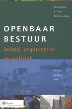 Samenvatting Openbaar bestuur beleid, organisatie en politiek Afbeelding van boekomslag